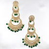 Green Chandan Jhumkis