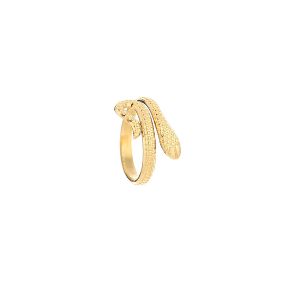 Gold Cobra Ring