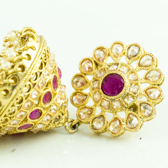 Heavy Jhumkis Ruby