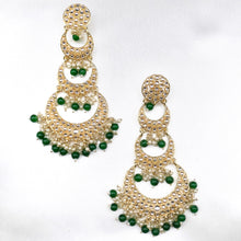  Green Chandan Jhumkis