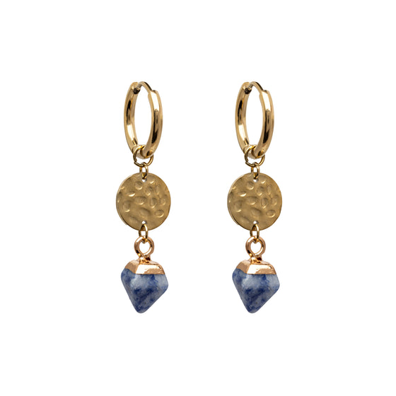 blau Marmor Ohrringe Navdip kaufen 