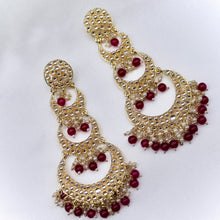  Red Chandan Jhumkis